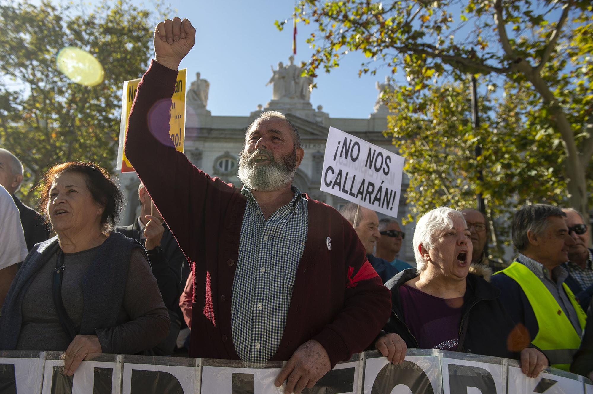 Escrache de la PAH en el Tribunal Supremo, Madrid